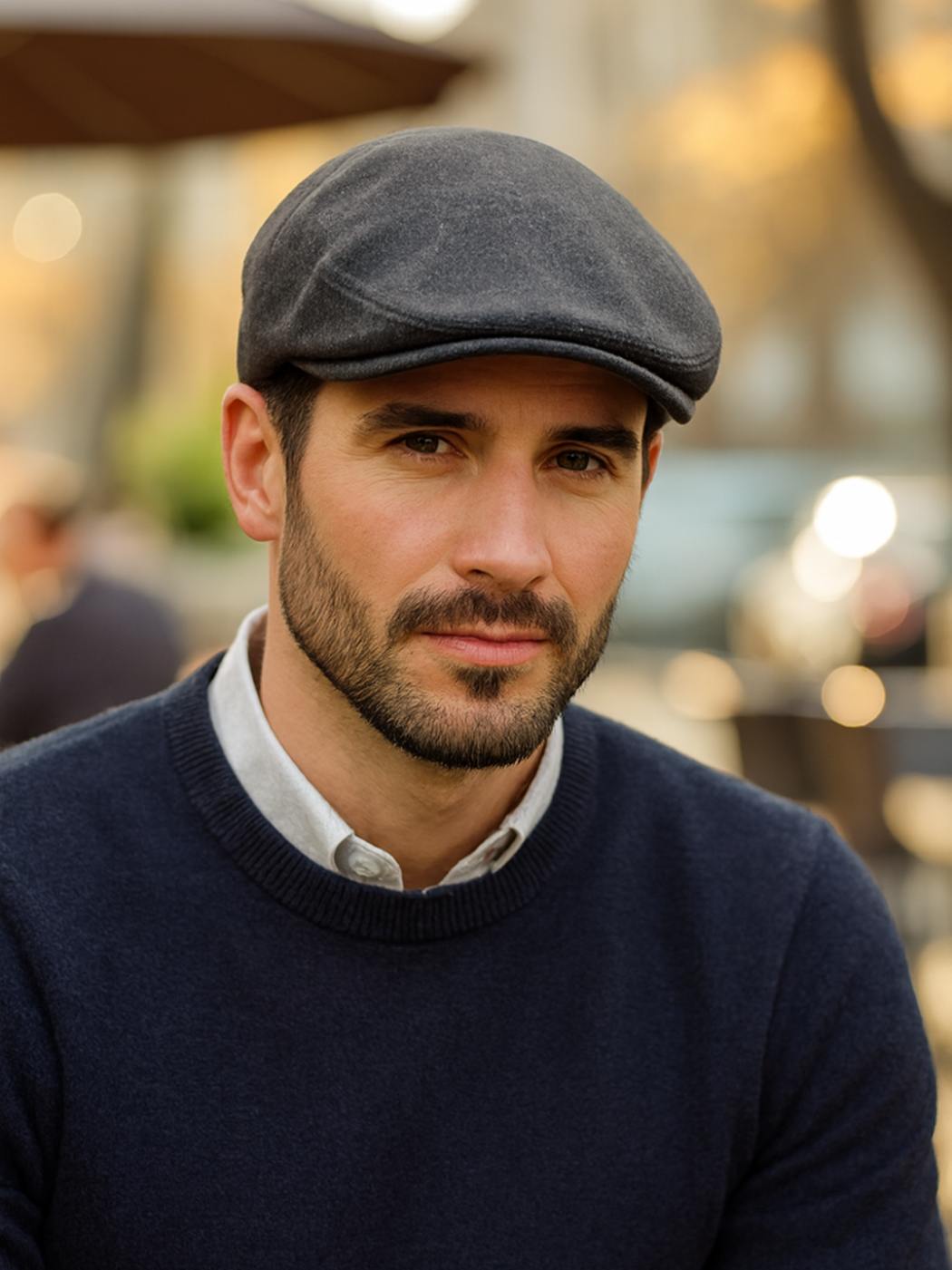 Golf Flat Cap – Lightweight, Breathable, Solid Colors