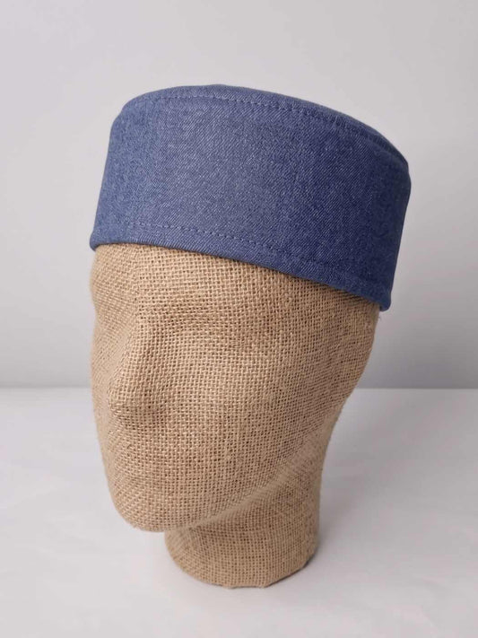 plain denim cotton cap