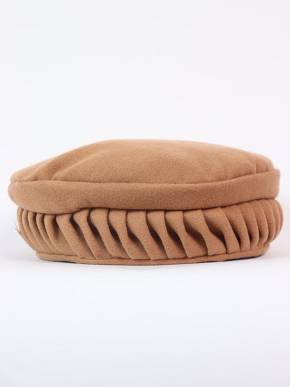 Golden Twisted Pakol Cap – Afghani Topi