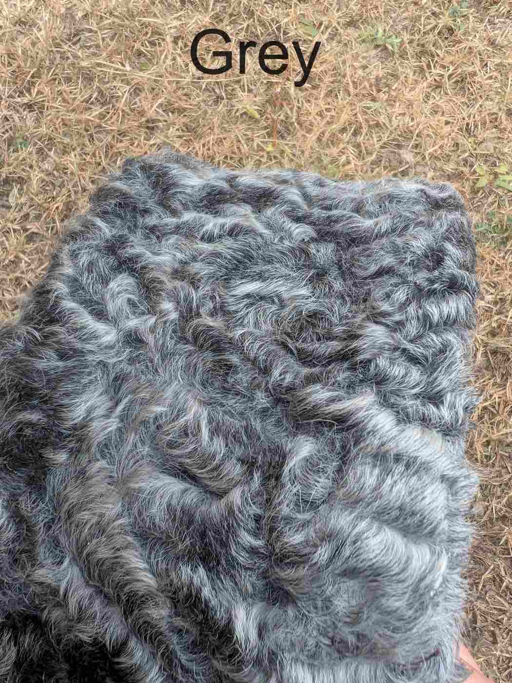 Grey Karakul Cap | Traditional Wool Hat