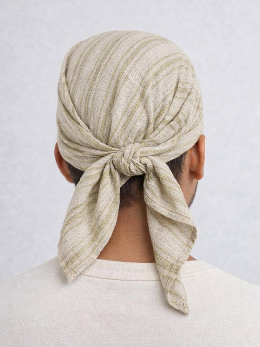 linen bandana scarf for men and women
