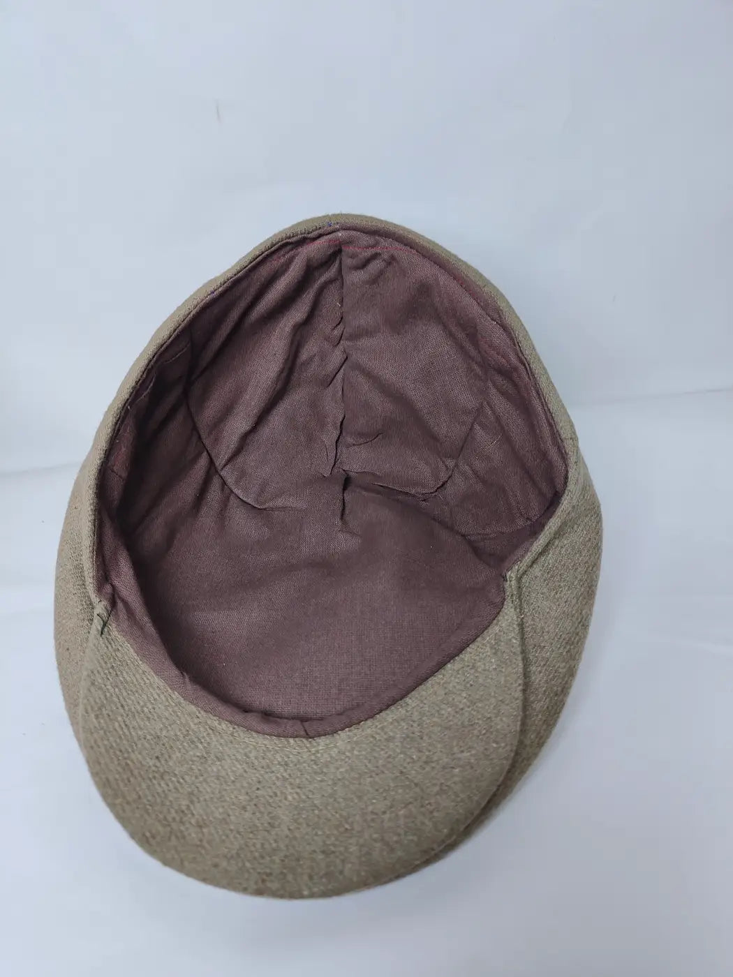 Beige cap inside lining