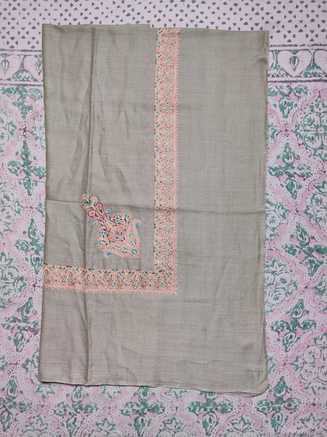 Arabic headscarf for man with nalki aari embroidery
