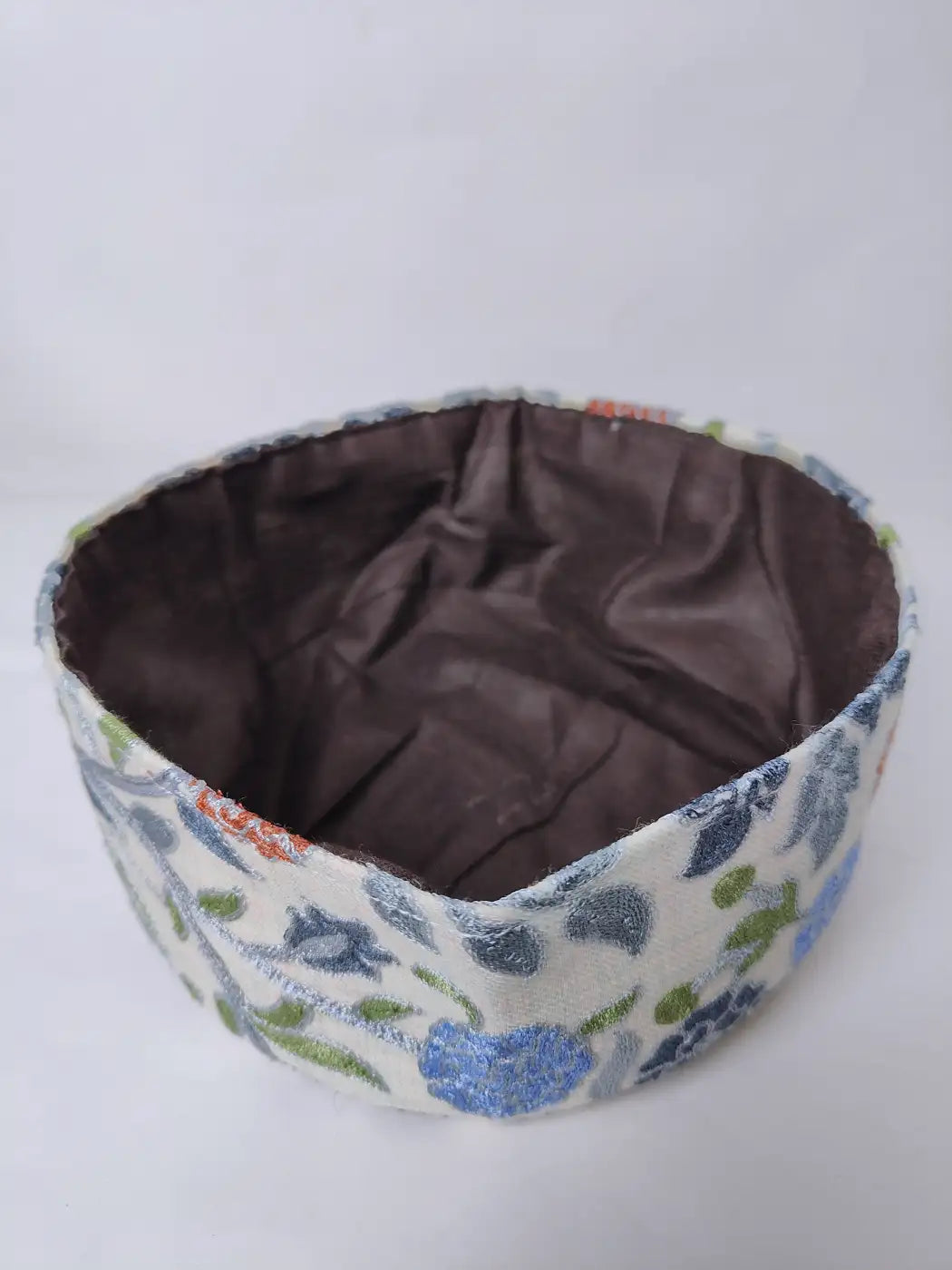 Kashmiri white cap inside lining