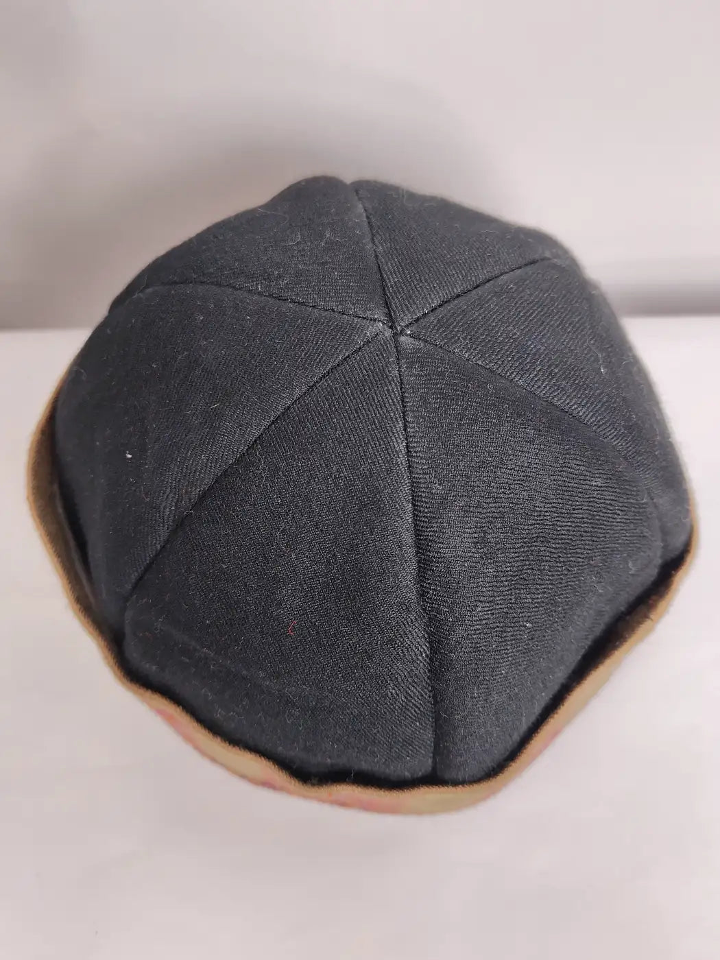 Kashmiri unique cap in black top side