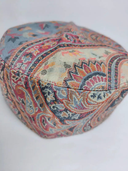 topi with kani woven florals