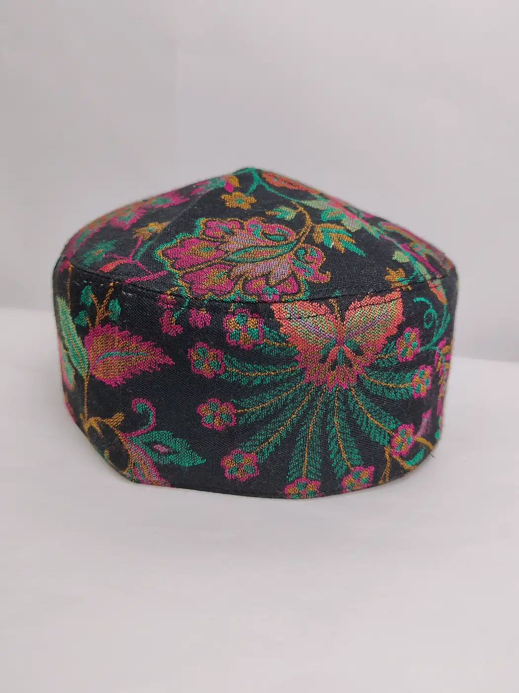 black cap kani from Kashmir 