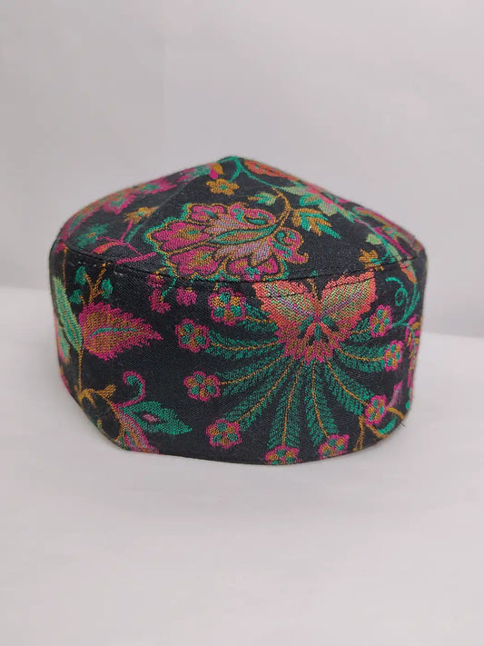 black cap kani from Kashmir 