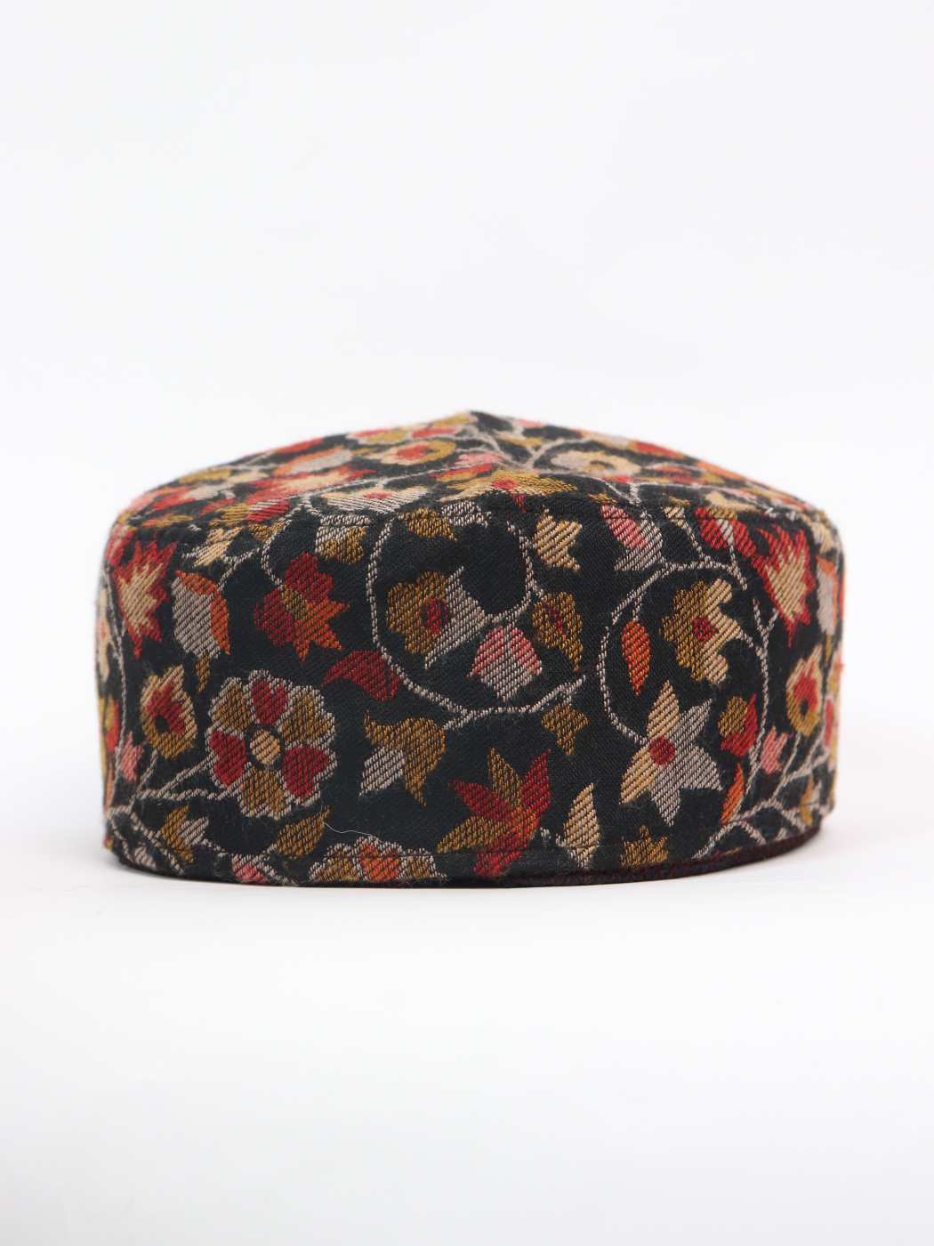 Black Feryad Kashmiri Designer Kani Cap