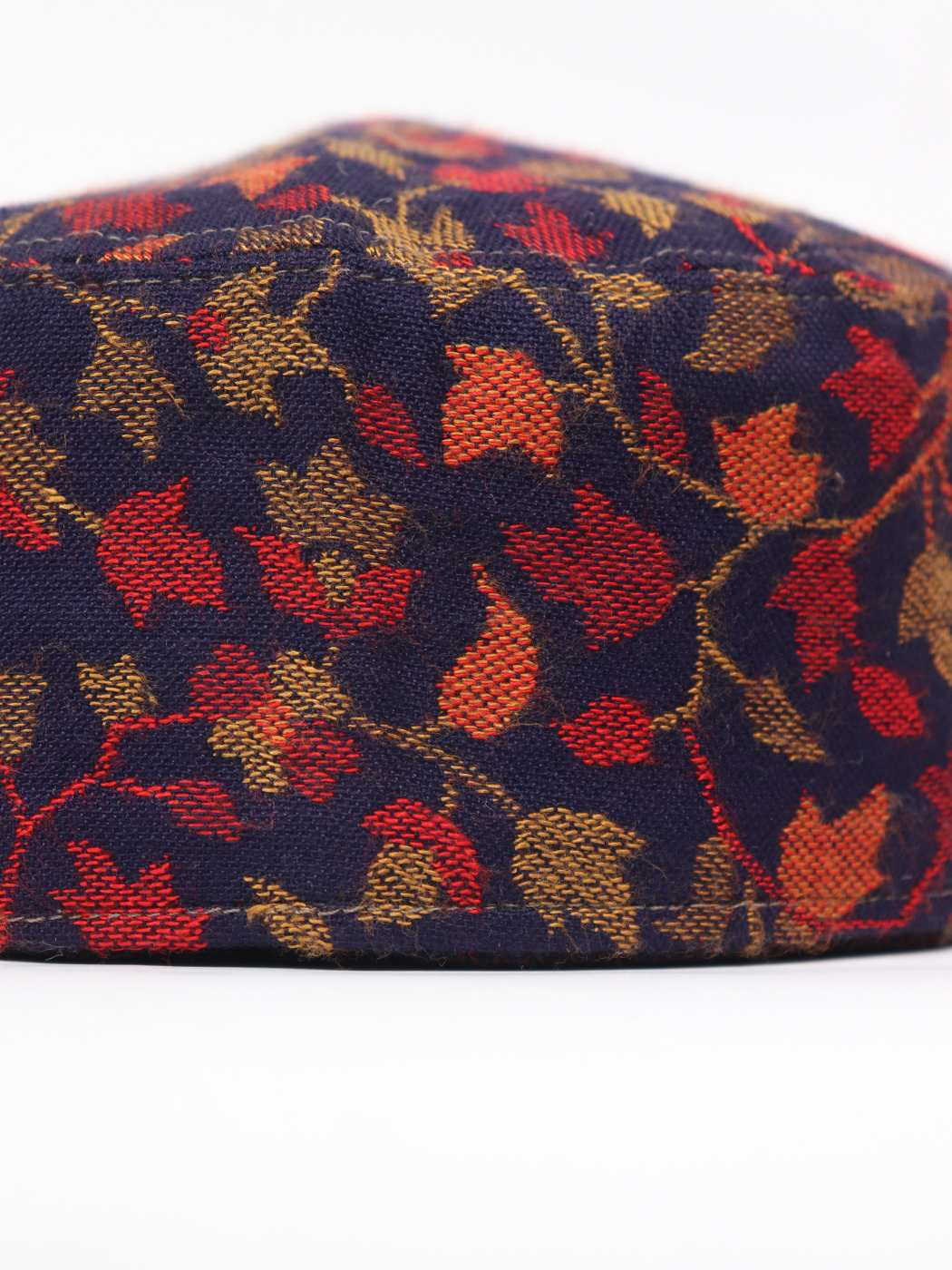 kani cap in florals across side