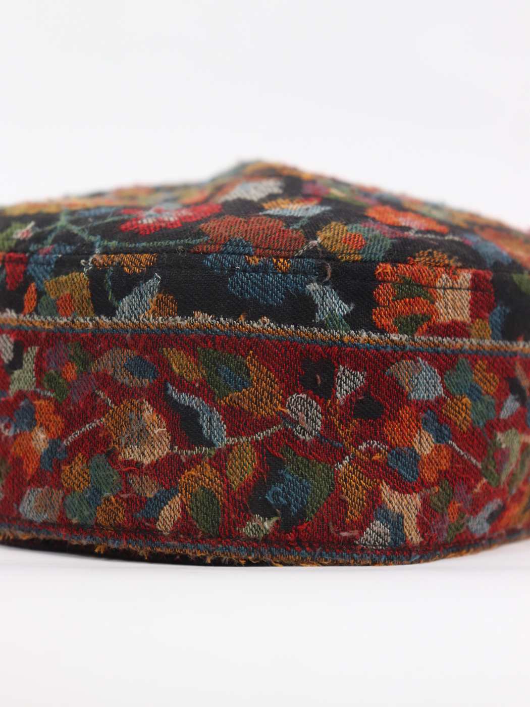 Black Kashmiri Dastan Kani Unique Cap