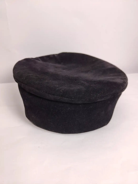 Kashmiri Sarkash Pakol Cap in Black Velvet