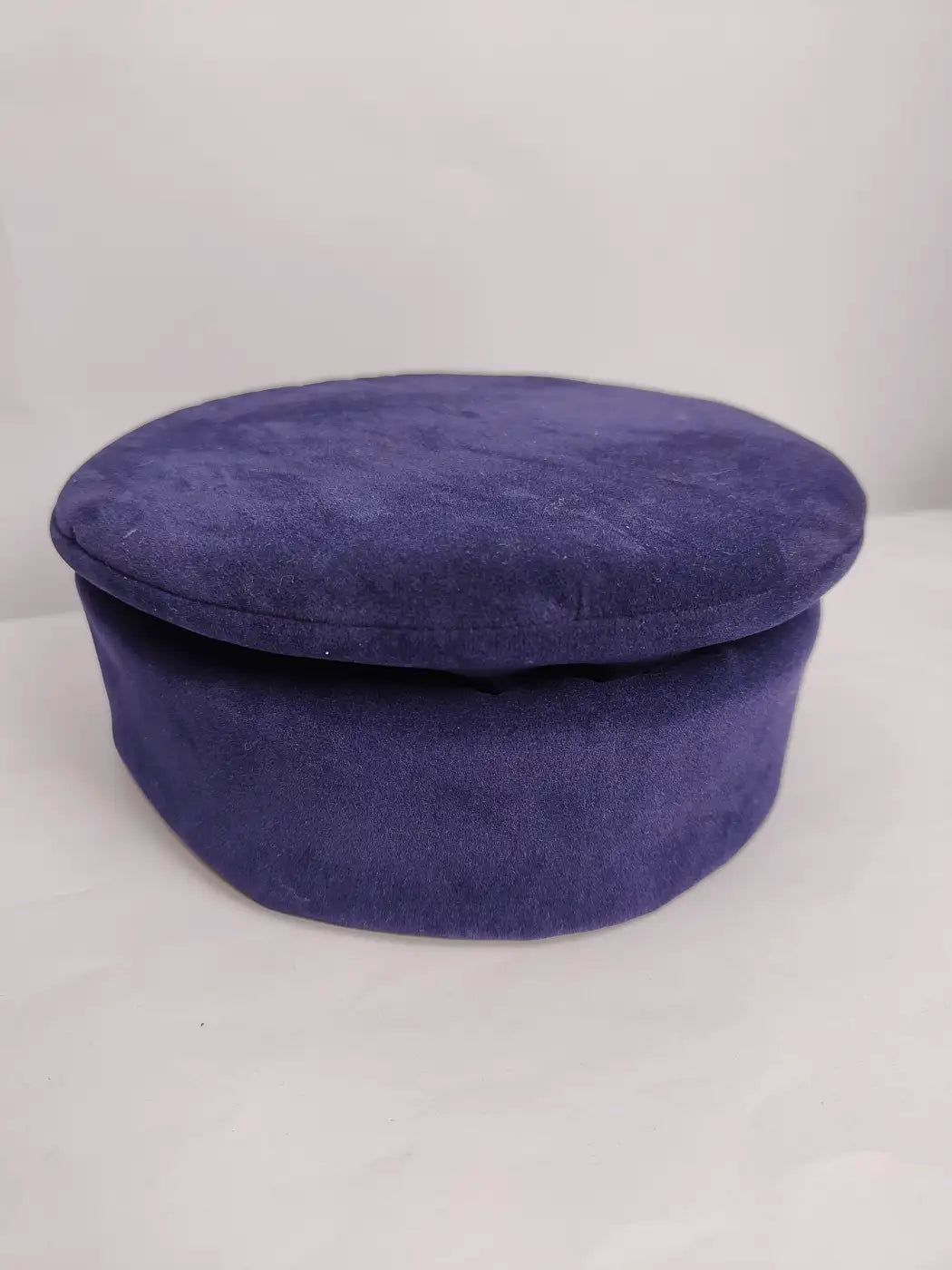 dark blue cap in afghani style 