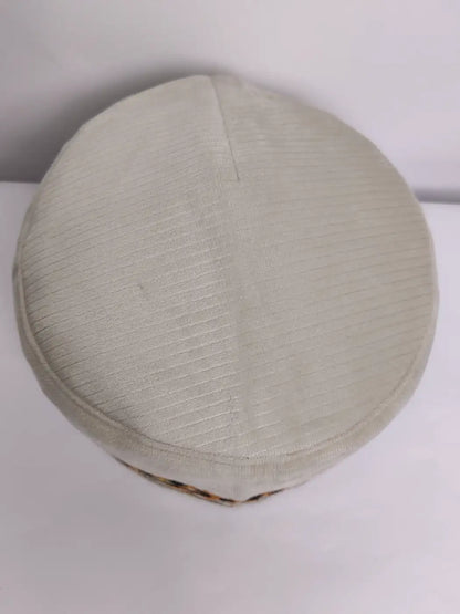 top side topi in velvet 