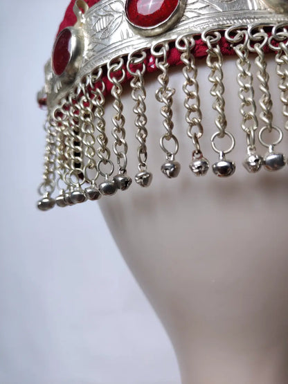 Shehzar Kashmiri Kasaba Cap in Vintage Style for Women