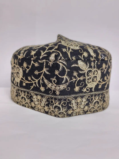 zari tilla cap in kashmir 