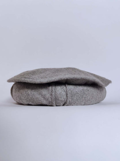 afghani style pakol cap in grey for kids 