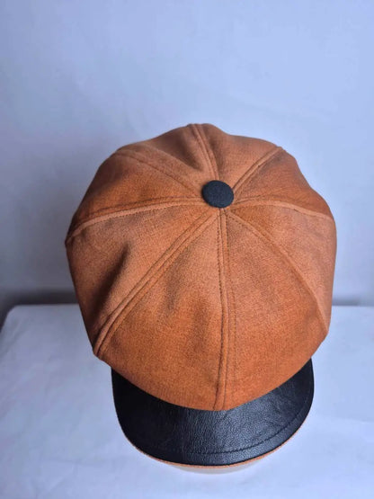 Irish 8 Panel Cap in Baggy Style | Newsboy Hat