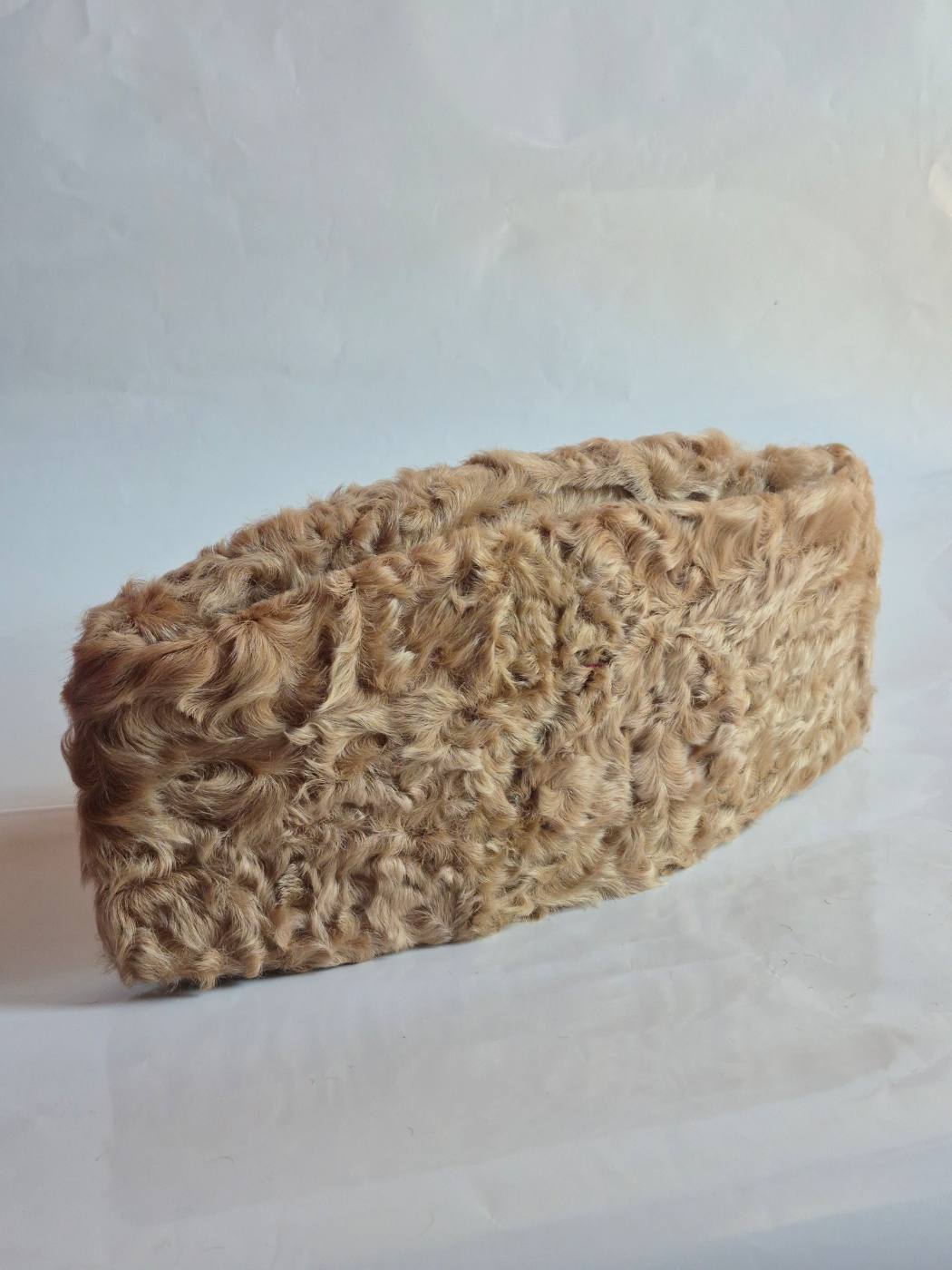 Bakshi Kashmiri Karakul Cap | Light Golden