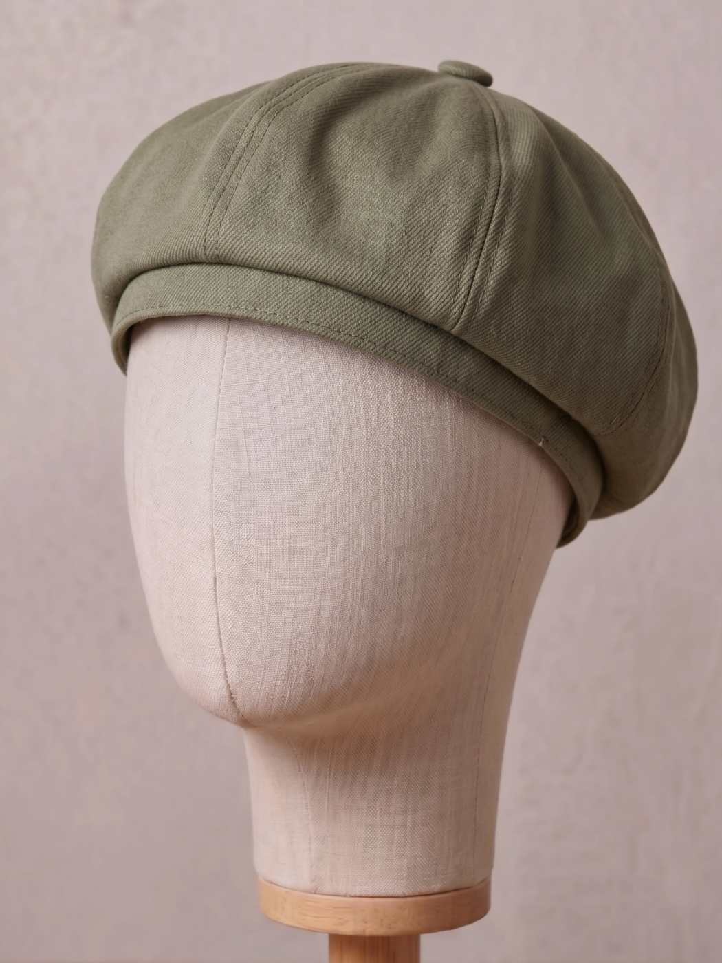 Cotton Beret Cap 8 Panel for Summer