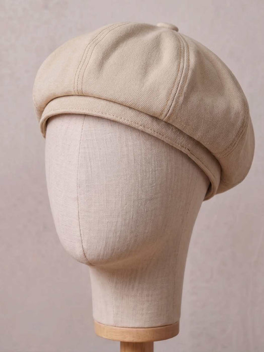 Cotton Beret Cap 8 Panel for Summer