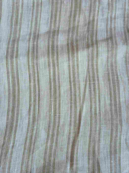 lakeer fabric in beige for Kashmiri summer cap.