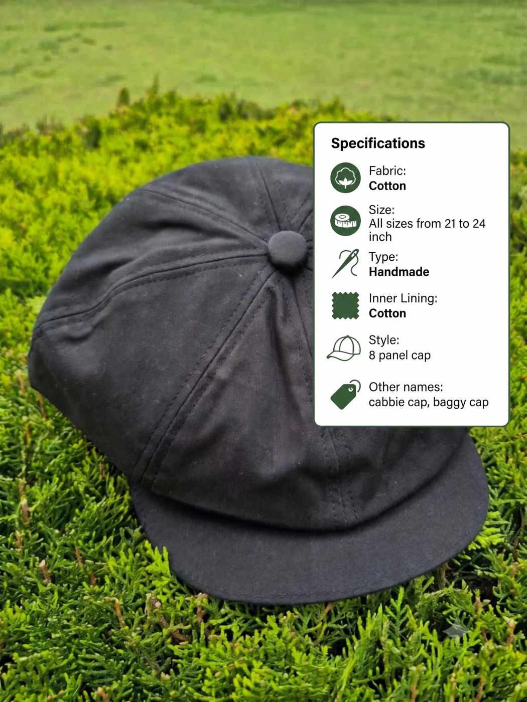Cotton Peaky Blinders French Cap - Newsboy Headwear for Summer