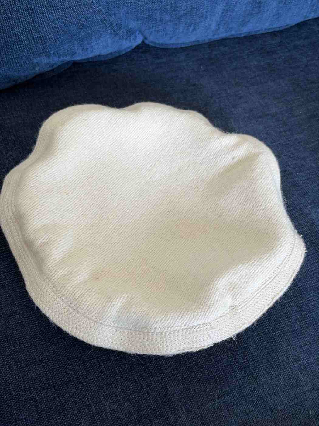 white afghani pakol cap