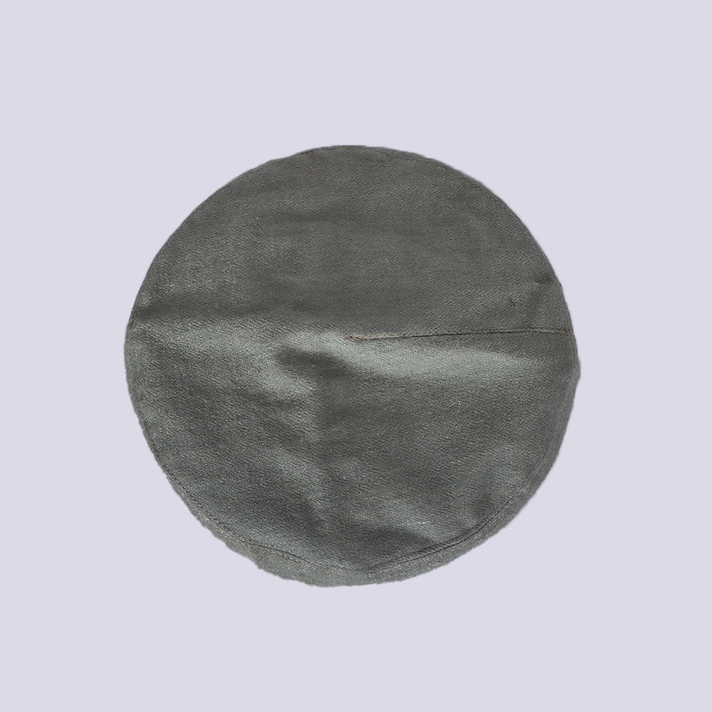 Plain Grey Toosha Topi | Cap