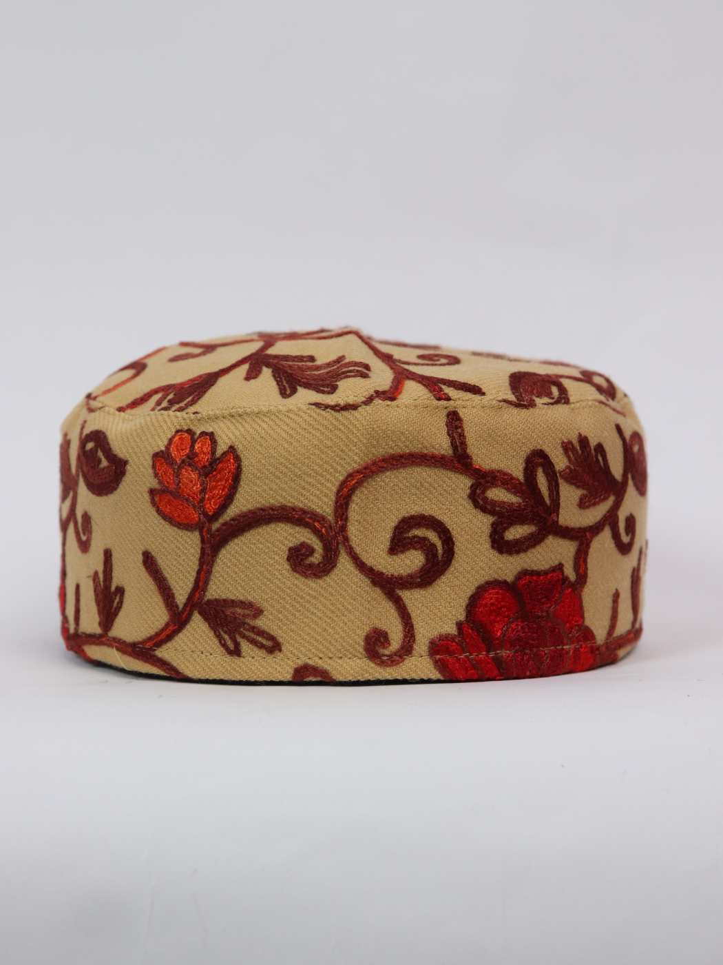 Haseeb Kashmiri Cap with Aari Embroidery