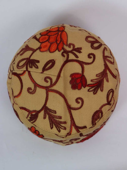 Haseeb Kashmiri Cap with Aari Embroidery