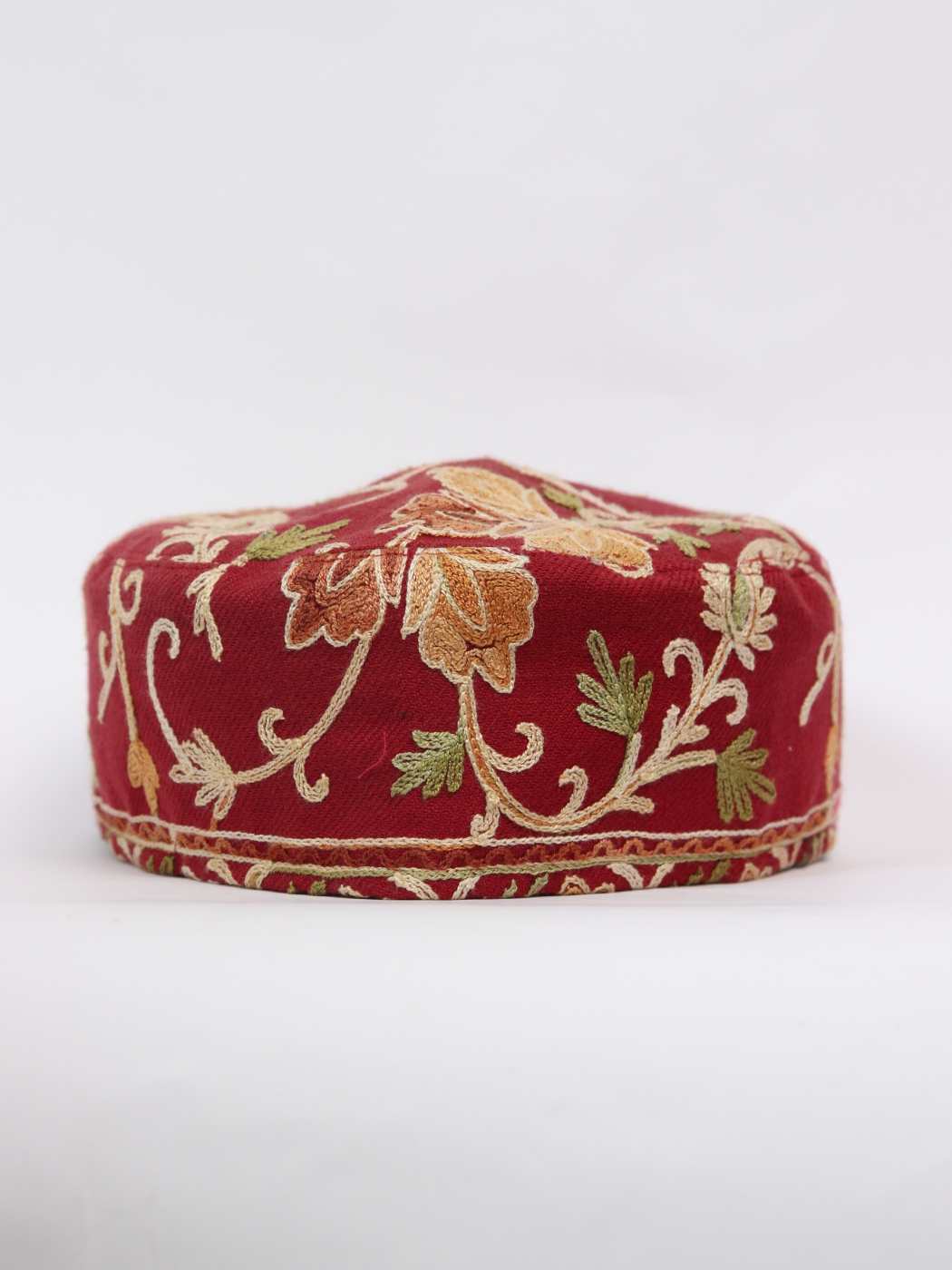 Sadib Kashmiri Cap with Aari Embroidery