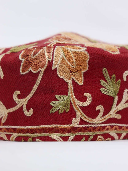 Sadib Kashmiri Cap with Aari Embroidery