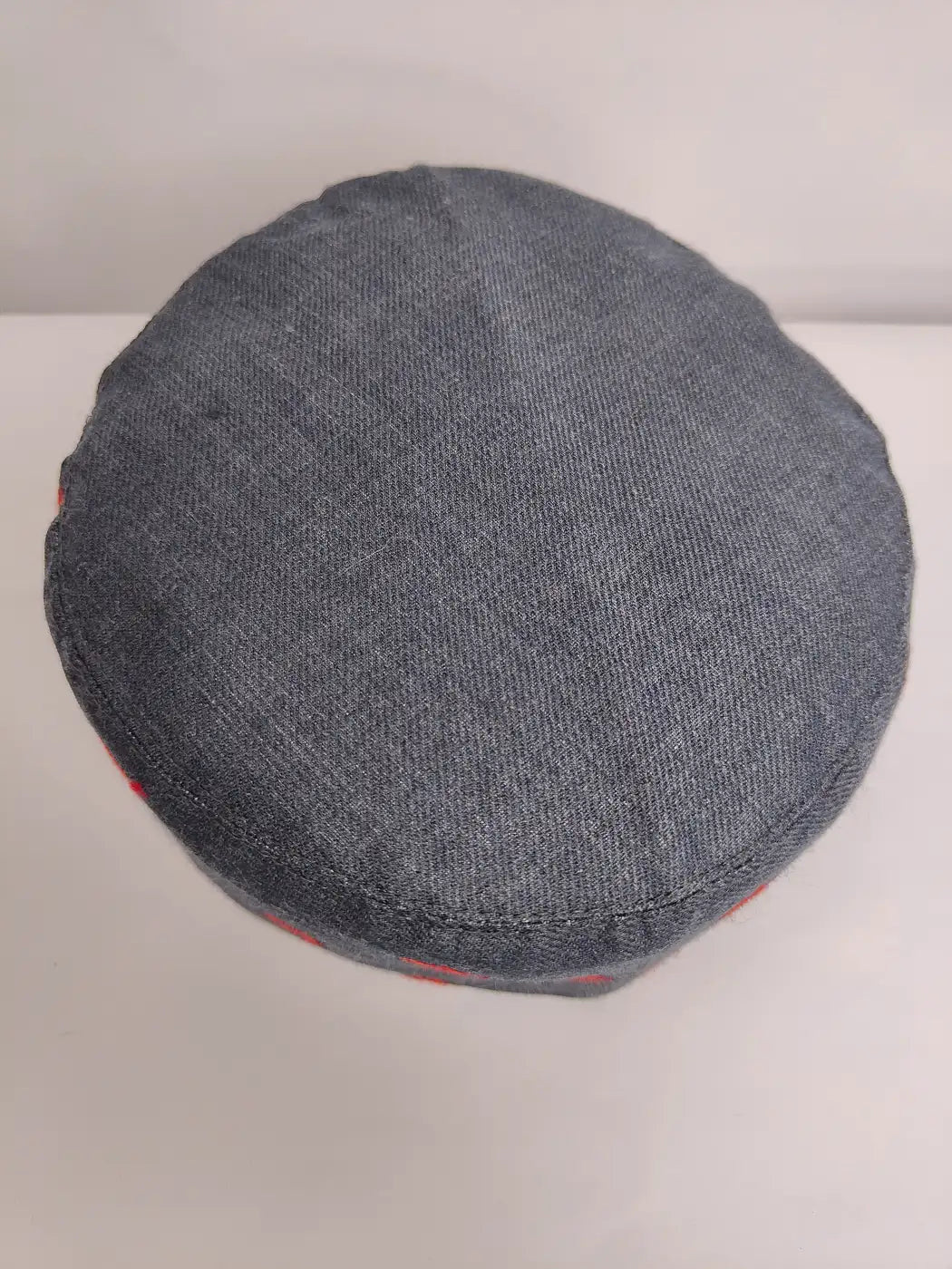 black cap top side plain from Kashmir 