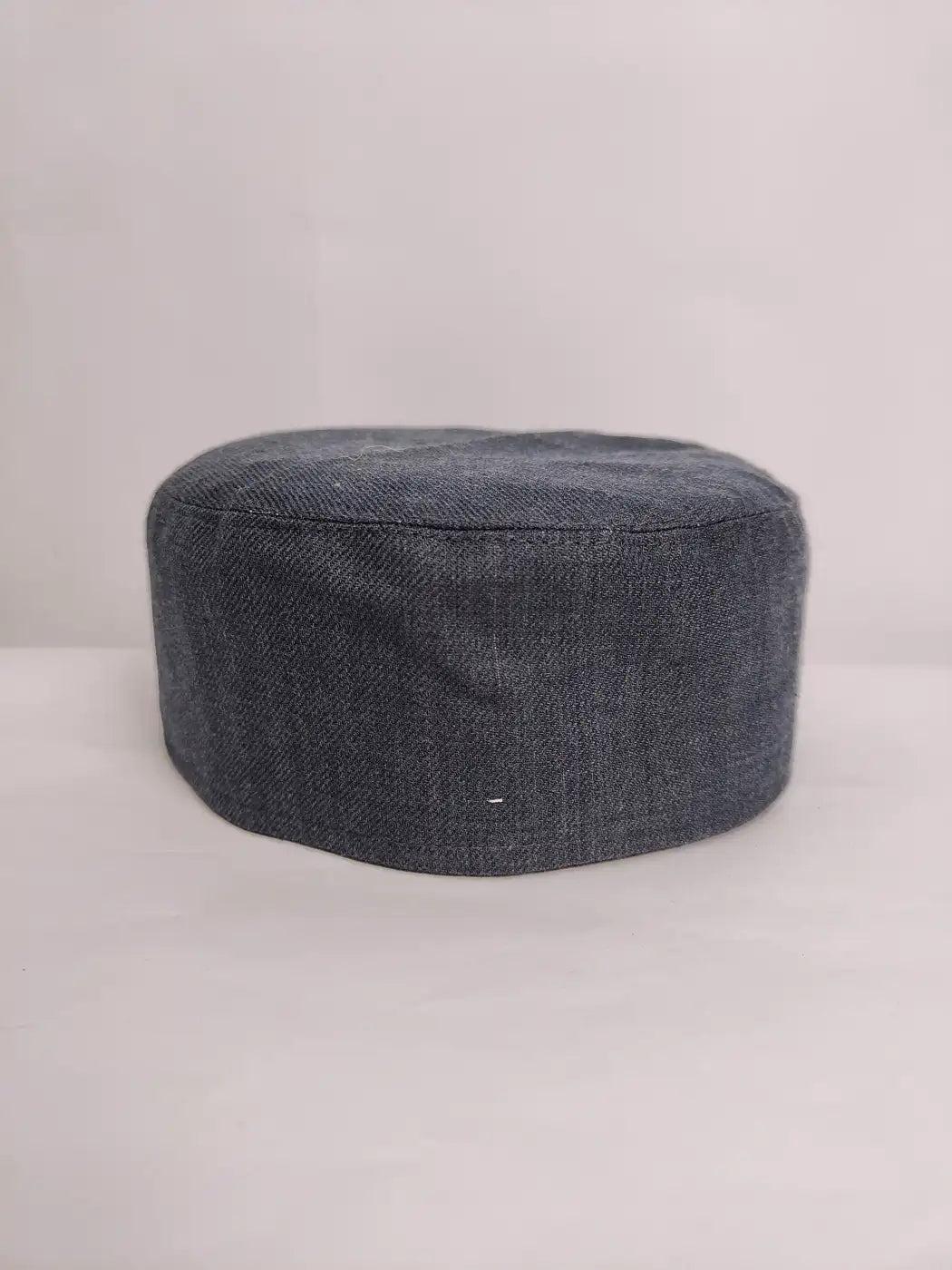 Kashmiri plain cap in black