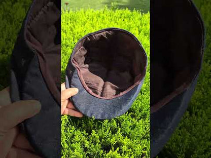 Formal Cap for Men in Denim Cotton for Summers | Golf Hat