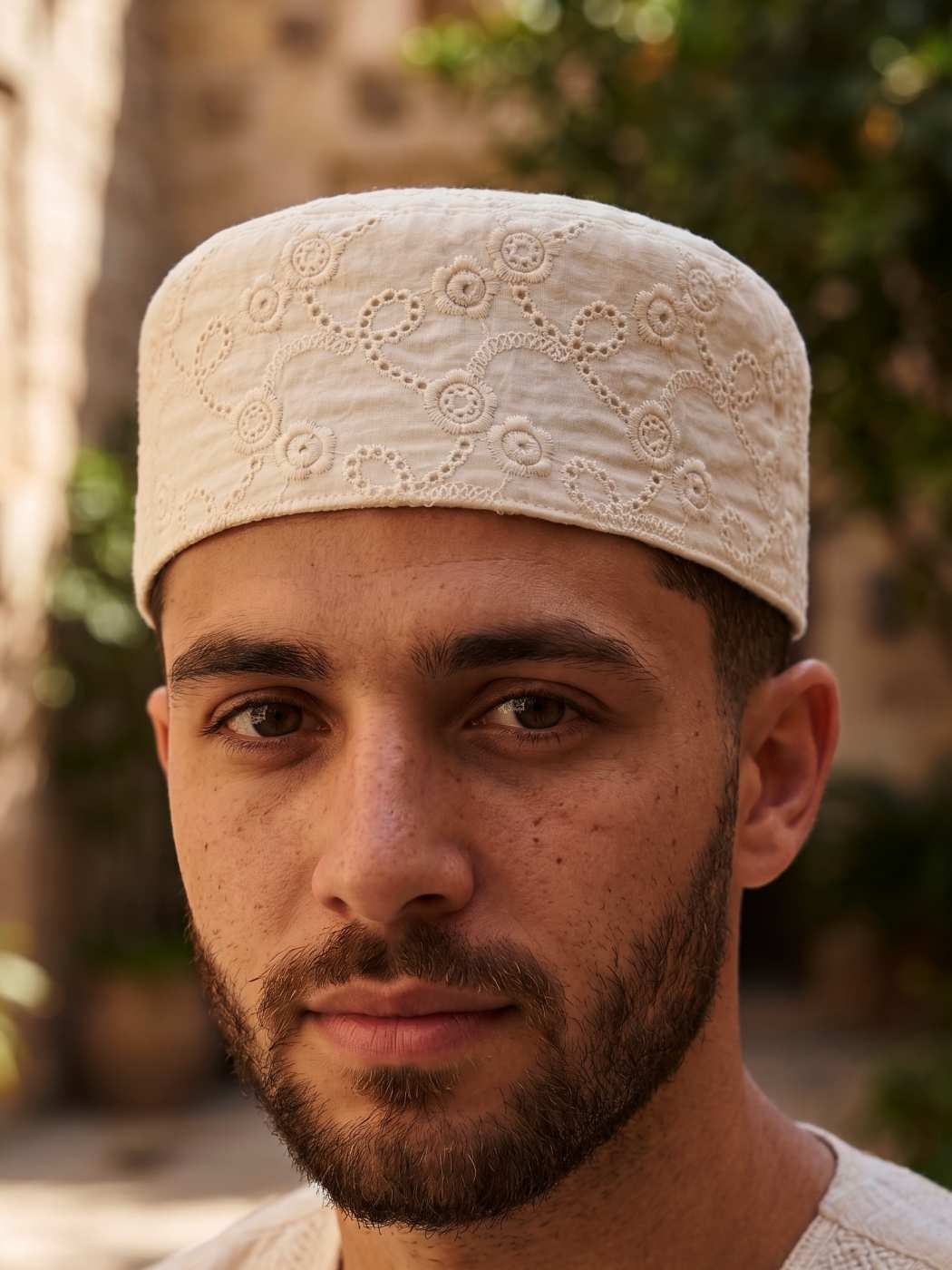 Pure Cotton Round Cap for Men | Hakoba Design