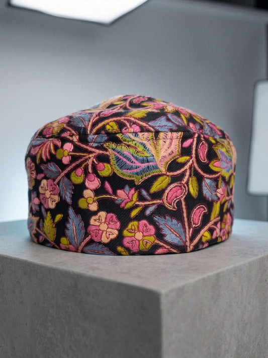 sozni cap from Kashmir