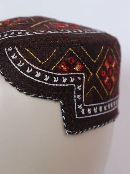Traditional Gulzar Sindhi Cap | Topi With Embroidery