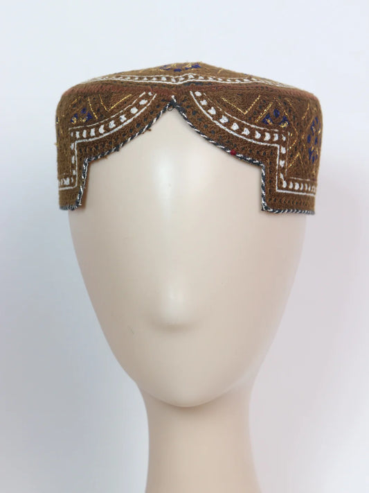 Naseer Traditional Sindhi Cap | Topi With Embroidery