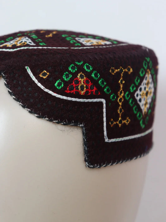 Baber Traditional Sindhi Cap | Topi With Embroidery