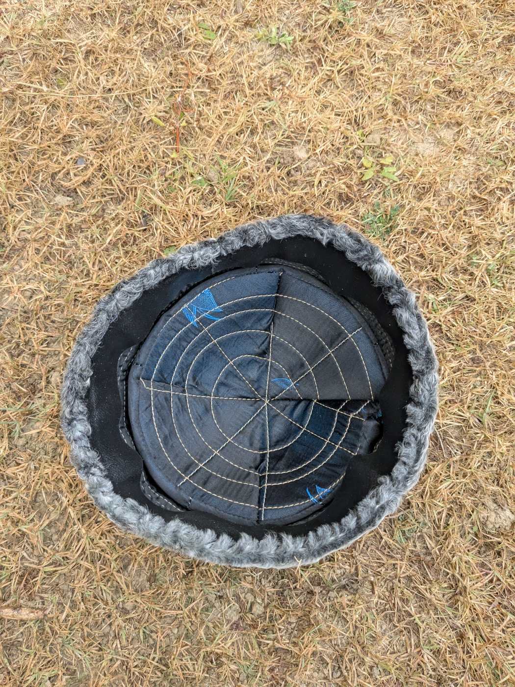 Inner side of turkish karakul cap