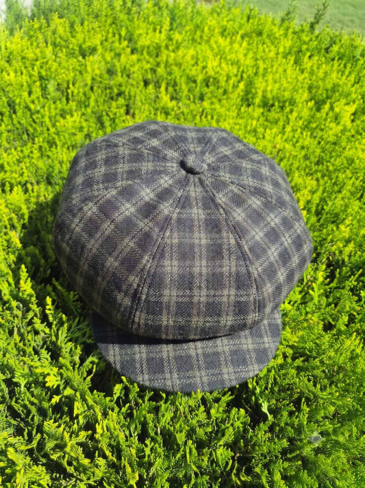8 panel cap top side