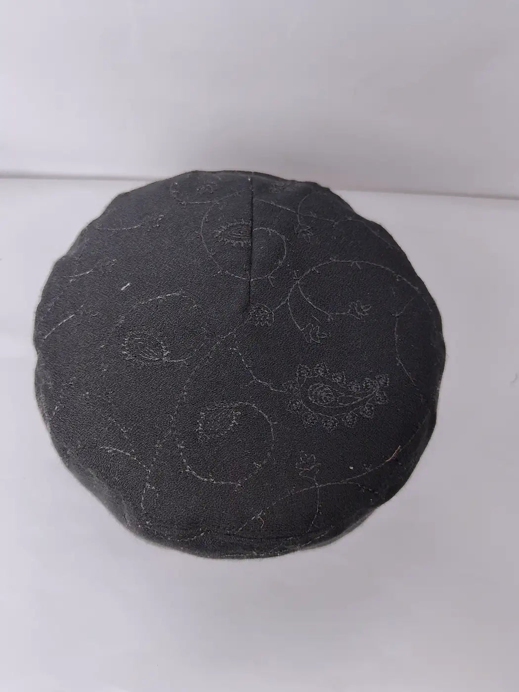 Kashmiri black cap top side